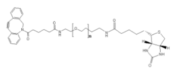 DBCO-PEG-Biotin，二苯并环辛炔聚乙二醇生物素