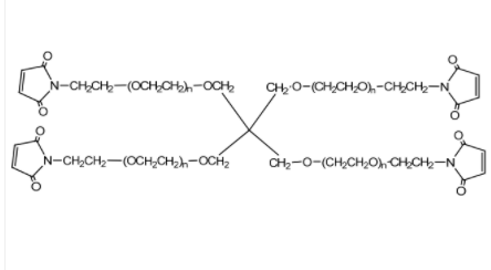4臂星形-聚乙二醇-马来酰亚胺 4-Arm PEG Maleimide