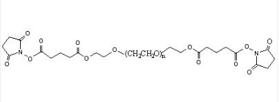 聚乙二醇-双(琥珀酰亚胺戊二酸酯) SG-PEG-SG