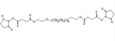 聚乙二醇-双(琥珀酰亚胺琥珀酸酯) SS-PEG-SS