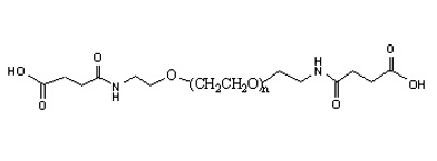 聚乙二醇-双(琥珀酰胺酸) SAA-PEG-SAA