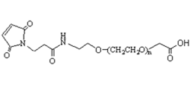 马来酰亚胺-聚乙二醇-羧基 MAL-PEG-COOH (