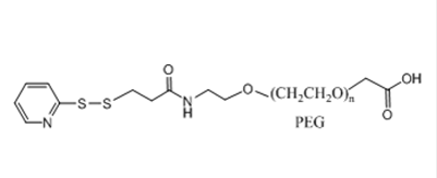 吡啶基二硫醚-聚乙二醇-羧基 OPSS-PEG-COOH