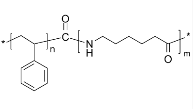 Poly(styrene)-b-Poly(Nylon-6)