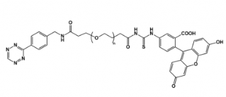 	Tetrazine-PEG-FITC   四嗪聚乙二醇荧光素