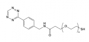 	Tetrazine-PEG-SH   四嗪聚乙二醇巯基