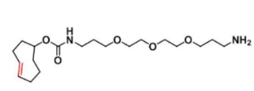 (4E)-TCO-C3-PEG3-C3-amine    反式环辛烯-C3-四乙二醇-C3-氨基