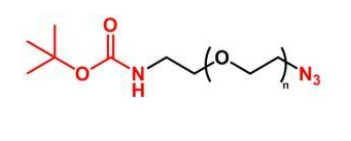叠氮聚乙二醇叔丁氧羰基   Azide-PEG-NH-tBoc