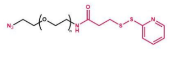OPSS-PEG-Azide    叠氮聚乙二醇巯基吡啶   N3-PEG-OPSS