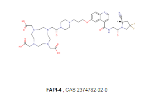 FAPI-4，CAS 2374782-02-0 一种用于成纤维细胞活化蛋白（FAP）抑制剂