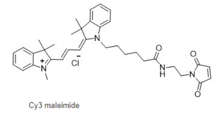 Cy3-马来酰亚胺,Cy3 maleimide,cas:1838643-41-6