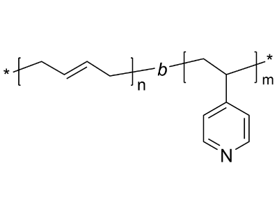 Poly(1,4-butadiene)-b-poly(4-vinyl pyridine)