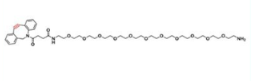 DBCO-PEG11-amine，二苯并环辛炔-十一聚乙二醇-氨基，DBCO-PEG11-NH2