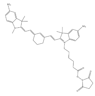 脂溶性Cyanine7 NHS ester 花菁染料CY7标记N-羟基琥珀酰亚胺