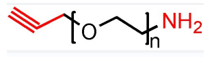 Alkyne-PEG-NH2,MW:2000  炔基聚乙二醇氨基