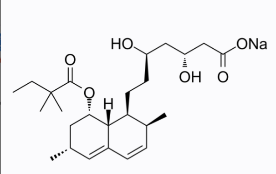 cas:101314-97-0 Simvastatin hydroxy acid sodium辛伐他汀钠盐