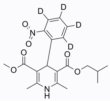 cas:1219795-47-7 Nisoldipine-d4 尼索地平 d4活性氧分子
