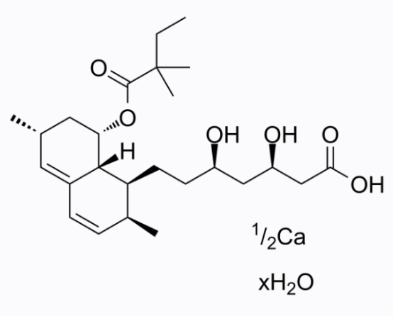 cas:530112-57-3 Simvastatin acid calcium hydrate辛伐他汀钙水合物