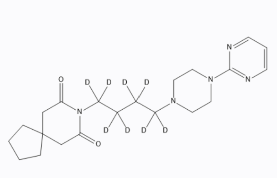 cas:204395-49-3 Buspirone-d8 活性氧簇
