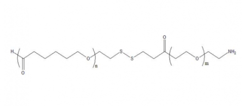 PCL-SS-PEG-NH2，聚己内酯-SS-聚乙二醇-胺