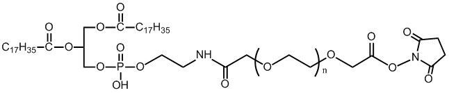 DSPE-PEG-NHS 活性脂聚乙二醇-二硬脂酰基磷脂酰乙醇胺