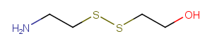 15579-01-8 Aminoethyl-SS-ethylalcohol Chemical Structure