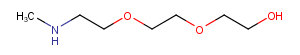 PEG3-methylamine Chemical Structure