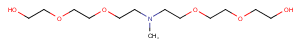 N-Me-N-bis-PEG3 Chemical Structure