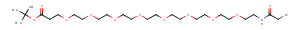 Bromoacetamido-PEG8-Boc Chemical Structure