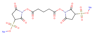 BS2G Crosslinker disodium Chemical Structure