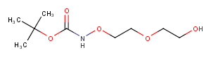 Boc-Aminooxy-PEG2 Chemical Structure