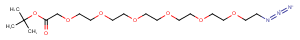 Azido-PEG6-C1-Boc Chemical Structure