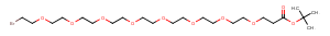 Bromo-PEG8-Boc Chemical Structure