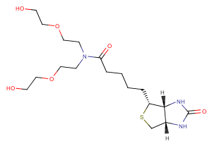 N-(Biotin)-N-bis(PEG1-alcohol) Chemical Structure