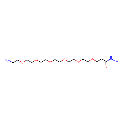 H2N-PEG6-Hydrazide Chemical Structure