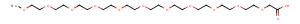 m-PEG10-CH2COOH Chemical Structure