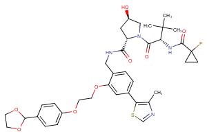 VHL Ligand-Linker Conjugates 15 Chemical Structure