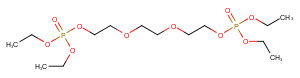 PEG3-bis(phosphonic acid diethyl ester) Chemical Structure