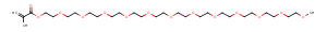 m-PEG12-2-methylacrylate Chemical Structure