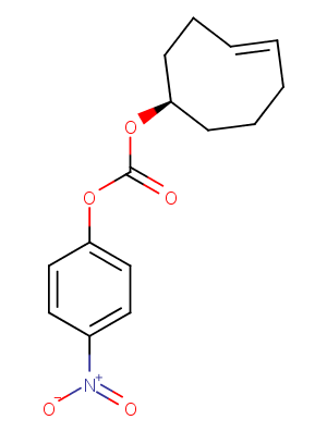 TCO-PNB ester Chemical Structure