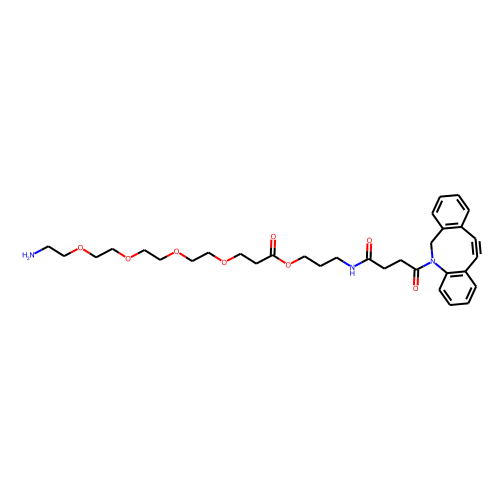 DBCO-C3-PEG4-amine Chemical Structure