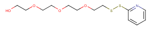 (2-Pyridyldithio)-PEG4-alcohol Chemical Structure