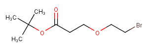 Bromo-PEG1-C2-Boc Chemical Structure