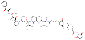 MMAE-SMCC Chemical Structure