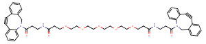 DBCO-PEG5-DBCO Chemical Structure