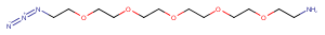 Azido-PEG5-amine Chemical Structure