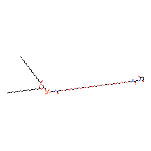 Mal-PEG12-DSPE Chemical Structure