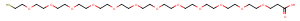 Thiol-PEG12-acid Chemical Structure