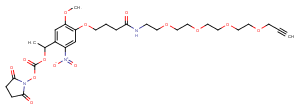 PC Alkyne-PEG4-NHS ester Chemical Structure