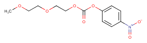 m-PEG2-4-nitrophenyl carbonate Chemical Structure
